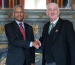 राजदूत घिमिरे र बेलायती सभामुखबीच भेटवार्ता